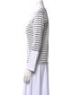 Comme des Garçons Play Striped Crew Neck T-Shirt