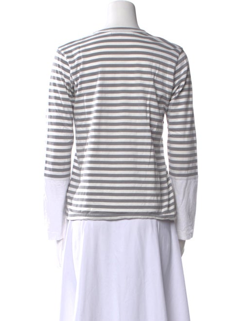 Comme des Garçons Play Striped Crew Neck T-Shirt