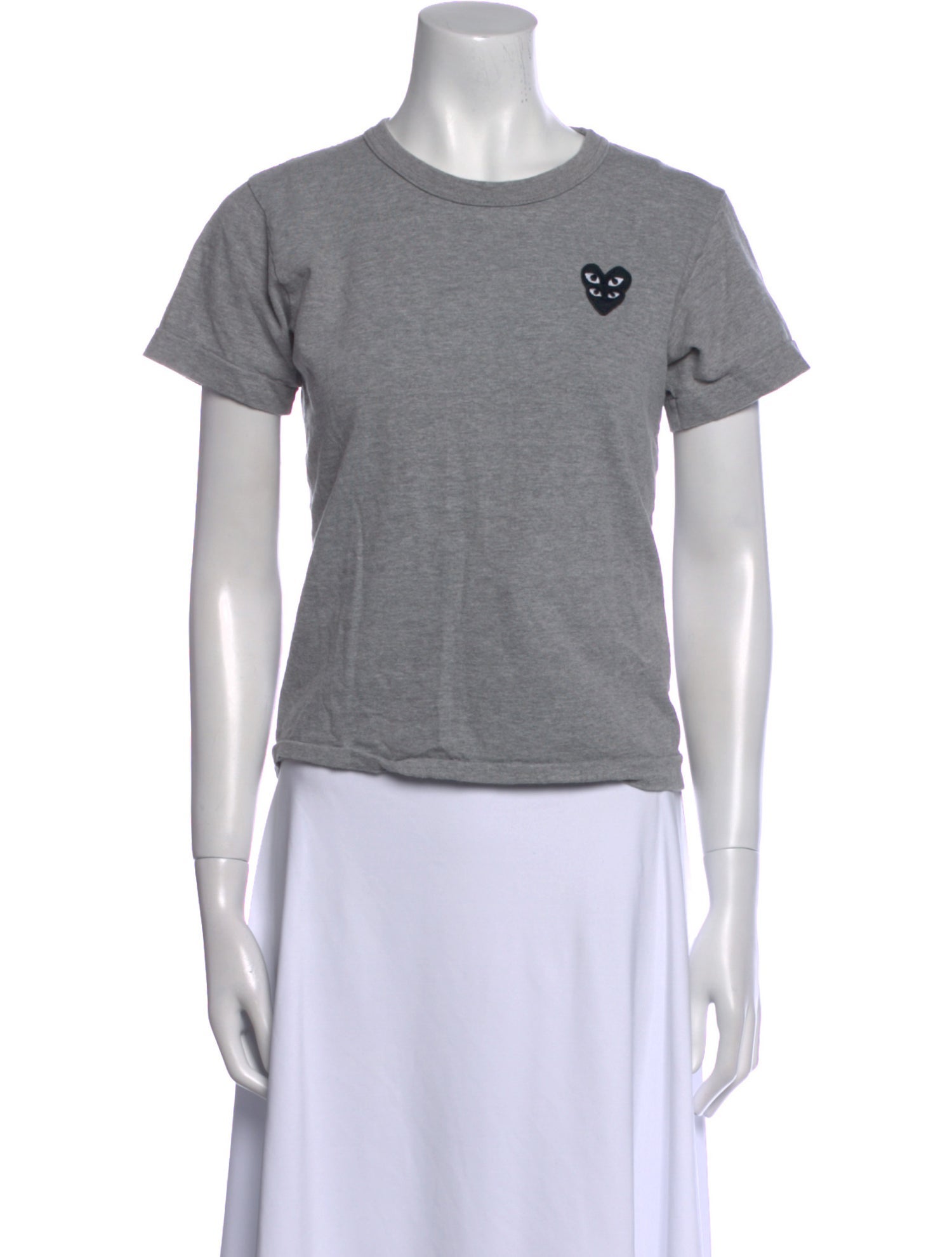 Comme des Garçons Play Graphic Print Crew Neck T-Shirt