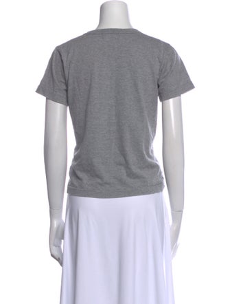 Comme des Garçons Play Graphic Print Crew Neck T-Shirt