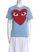 Comme des Garçons Play Graphic Print Crew Neck T-Shirt