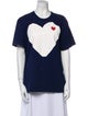 Comme des Garçons Play Graphic Print Crew Neck T-Shirt