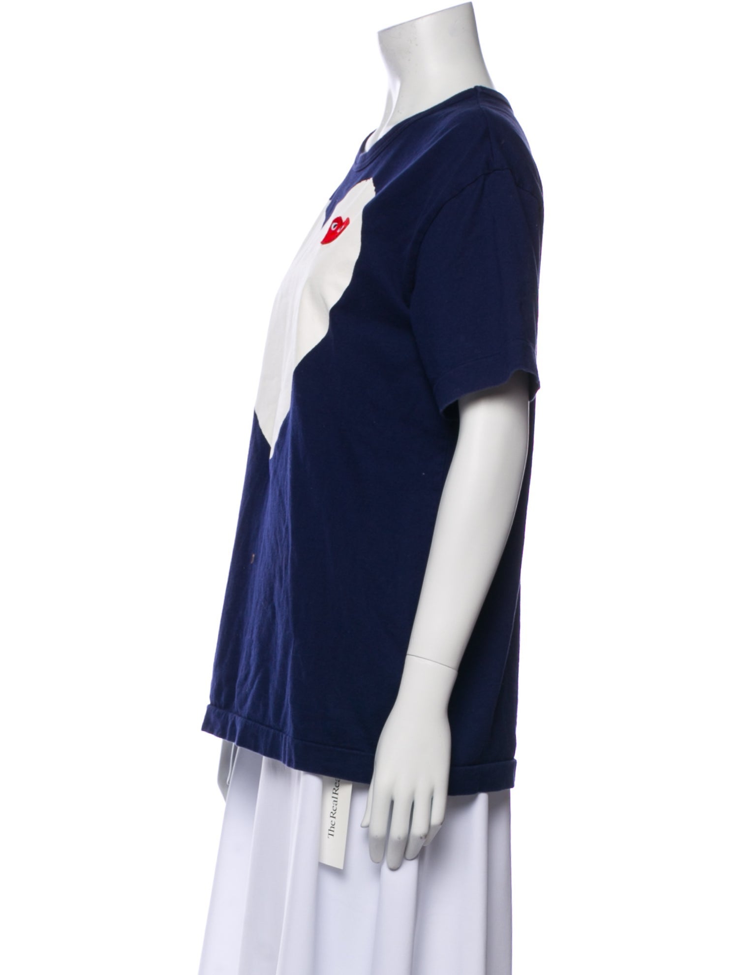 Comme des Garçons Play Graphic Print Crew Neck T-Shirt