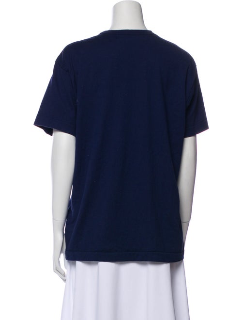 Comme des Garçons Play Graphic Print Crew Neck T-Shirt