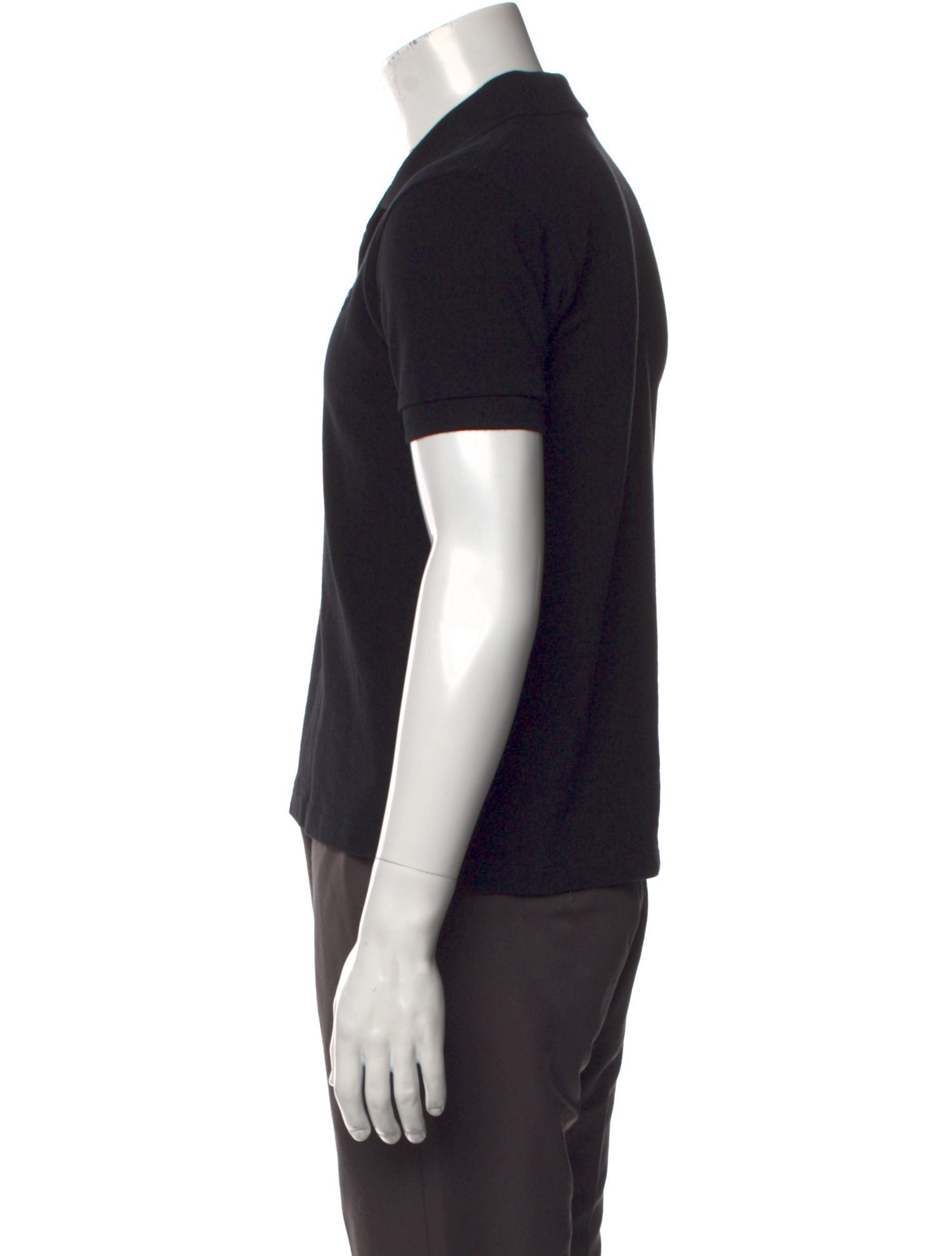 Comme des Garçons Play Collar Short Sleeve Polo Shirt