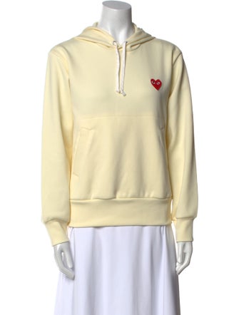 Comme des Garçons Play Mock Neck Long Sleeve Sweatshirt