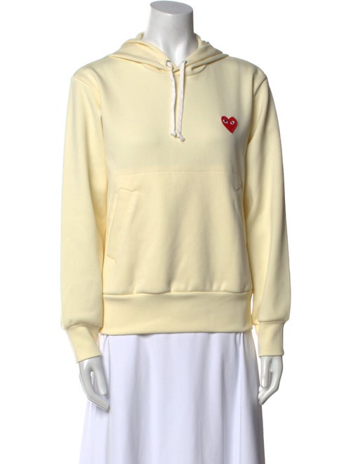 Comme des Garçons Play Mock Neck Long Sleeve Sweatshirt