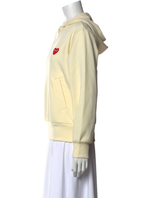Comme des Garçons Play Mock Neck Long Sleeve Sweatshirt