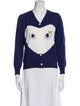 Comme des Garçons Play Wool Graphic Print Sweater