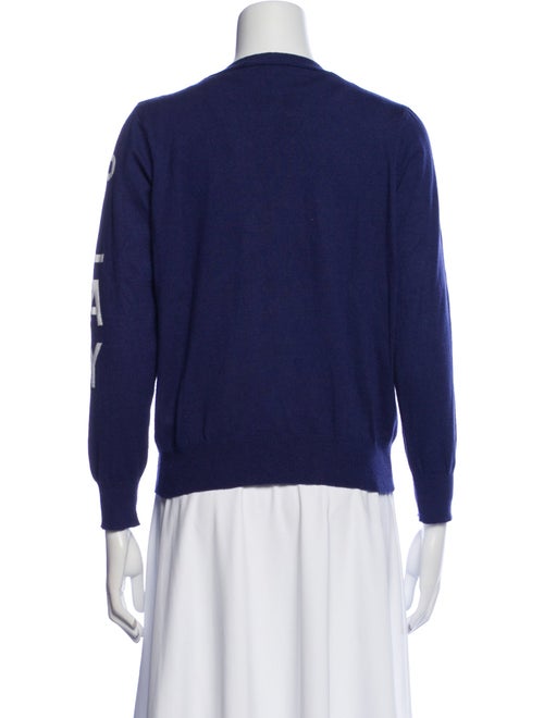 Comme des Garçons Play Wool Graphic Print Sweater