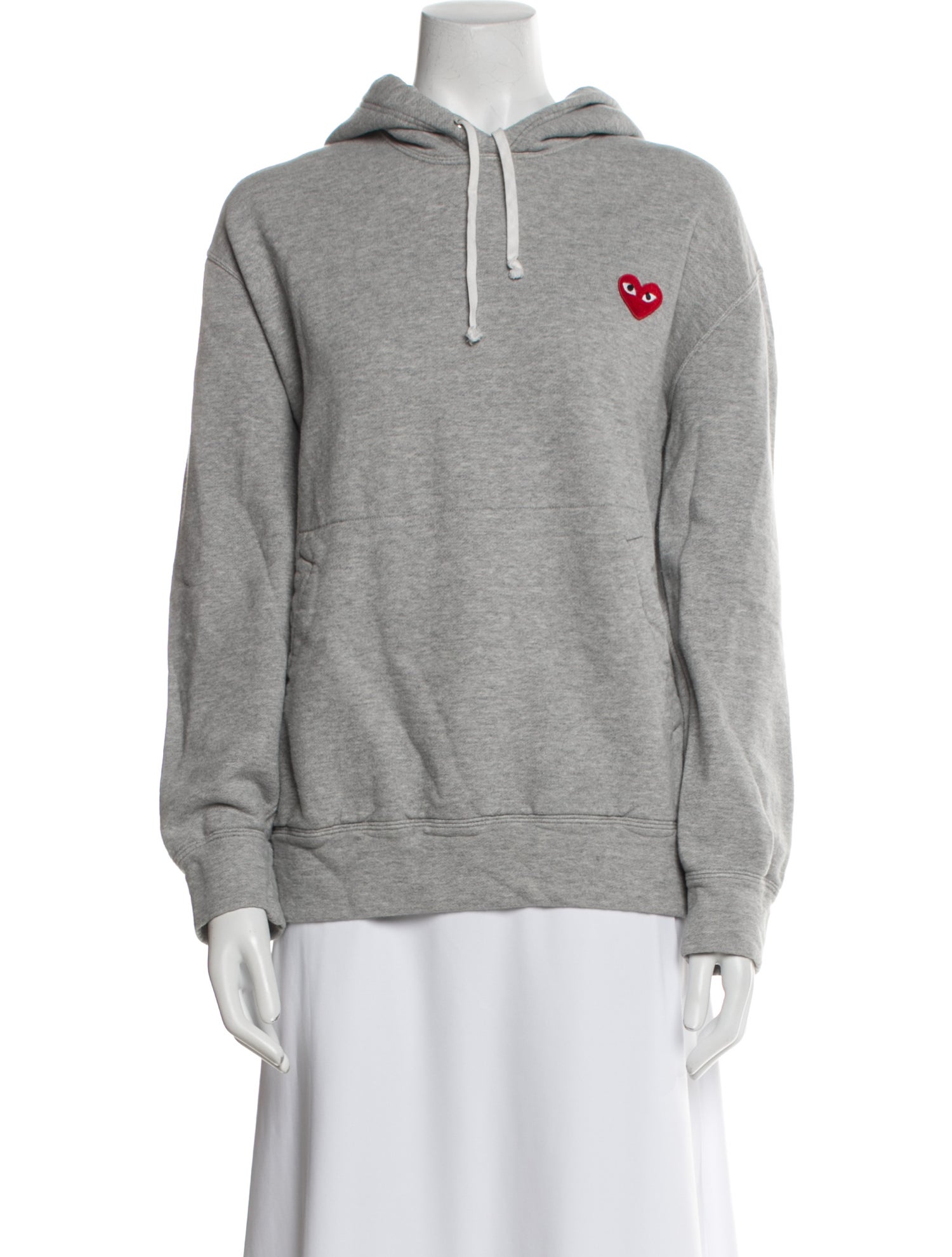 Comme des Garçons Play Crew Neck Long Sleeve Sweatshirt