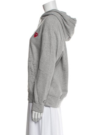 Comme des Garçons Play Crew Neck Long Sleeve Sweatshirt