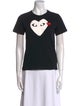 Comme des Garçons Play Graphic Print Crew Neck T-Shirt
