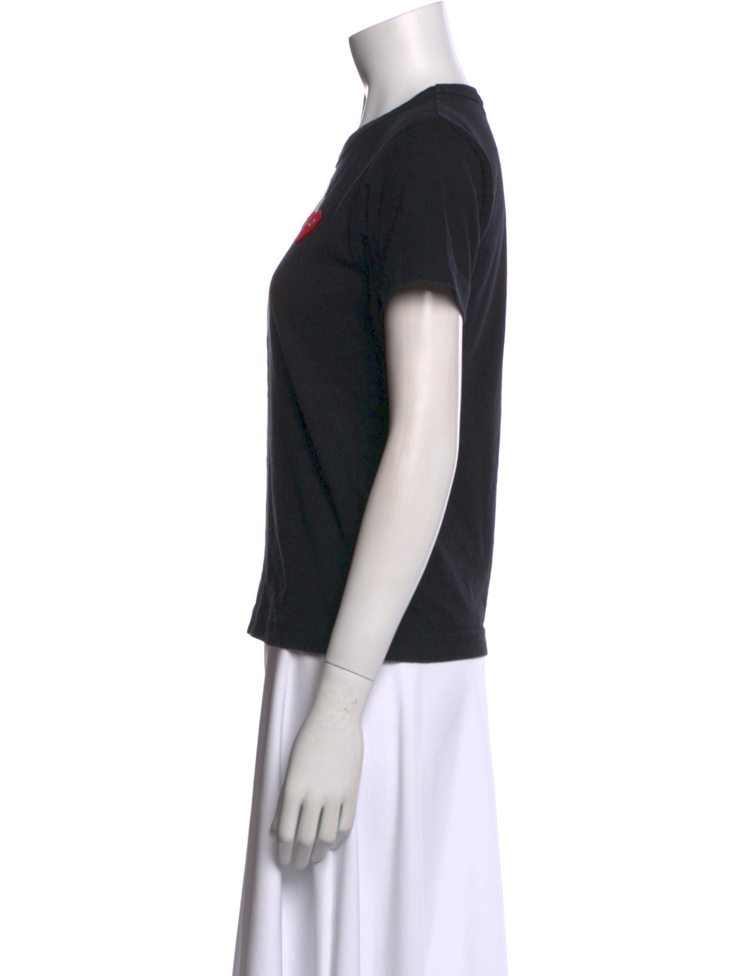 Comme des Garçons Play Graphic Print Crew Neck T-Shirt