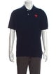 Comme des Garçons Play Crew Neck Short Sleeve Polo Shirt