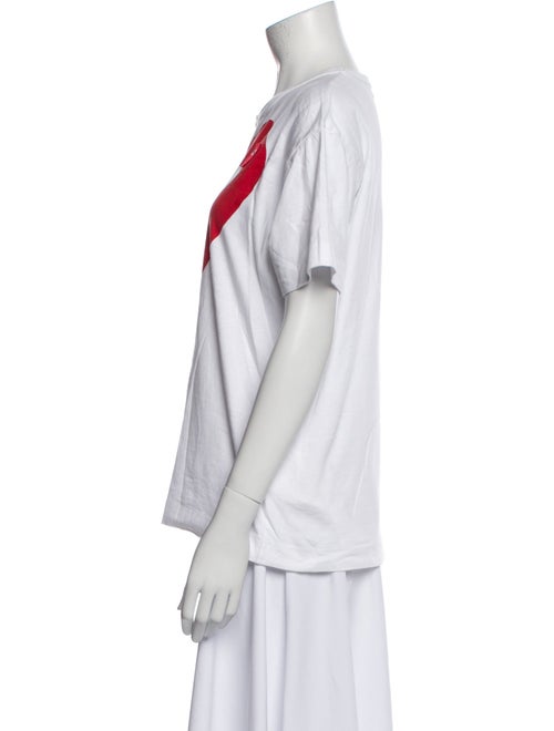 Comme des Garçons Play Graphic Print Crew Neck T-Shirt