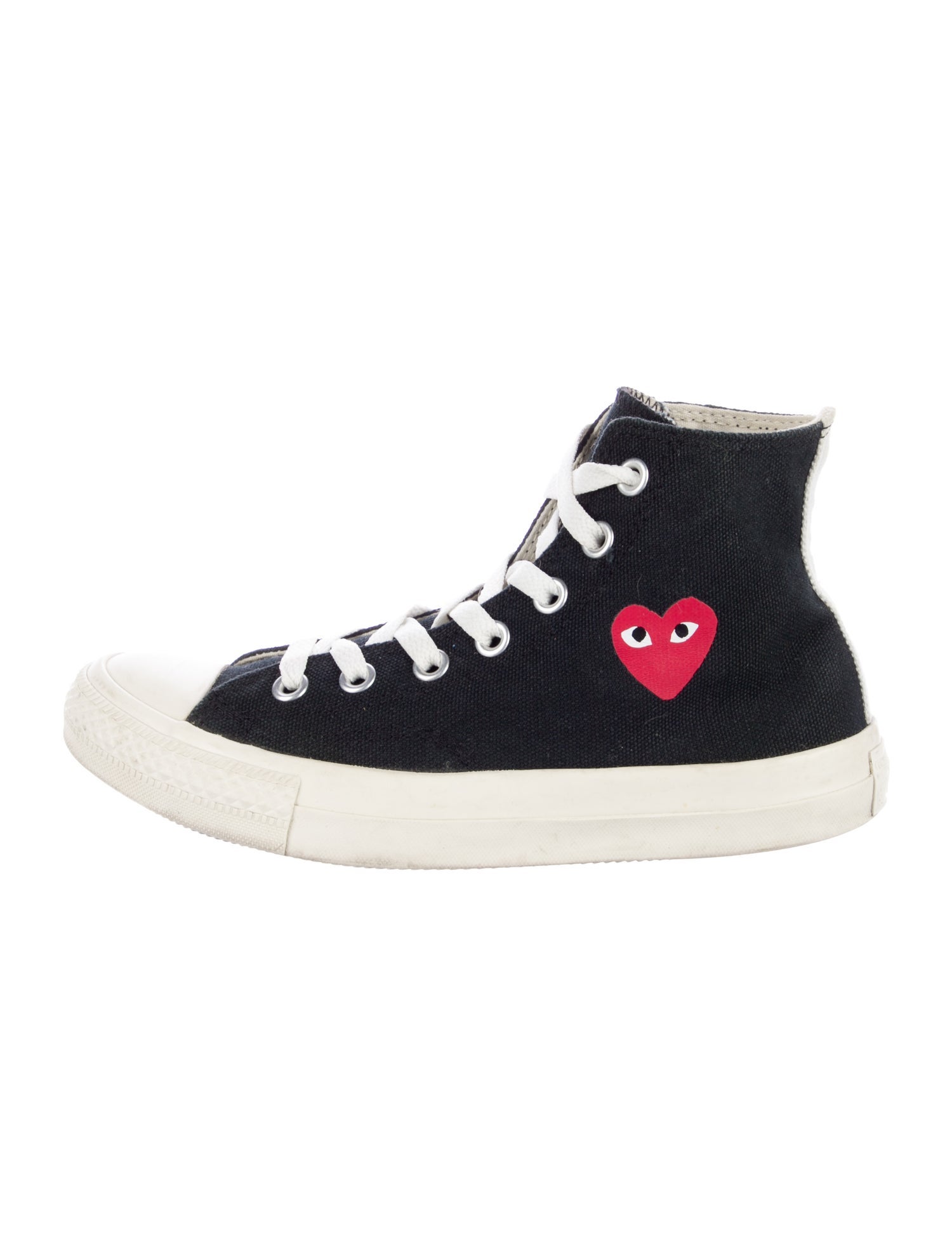 Comme des Garçons Play Canvas Sneakers