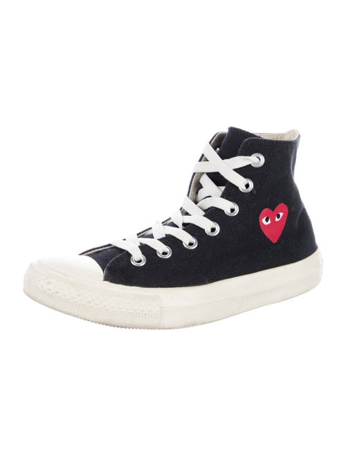 Comme des Garçons Play Canvas Sneakers