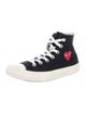 Comme des Garçons Play Canvas Sneakers