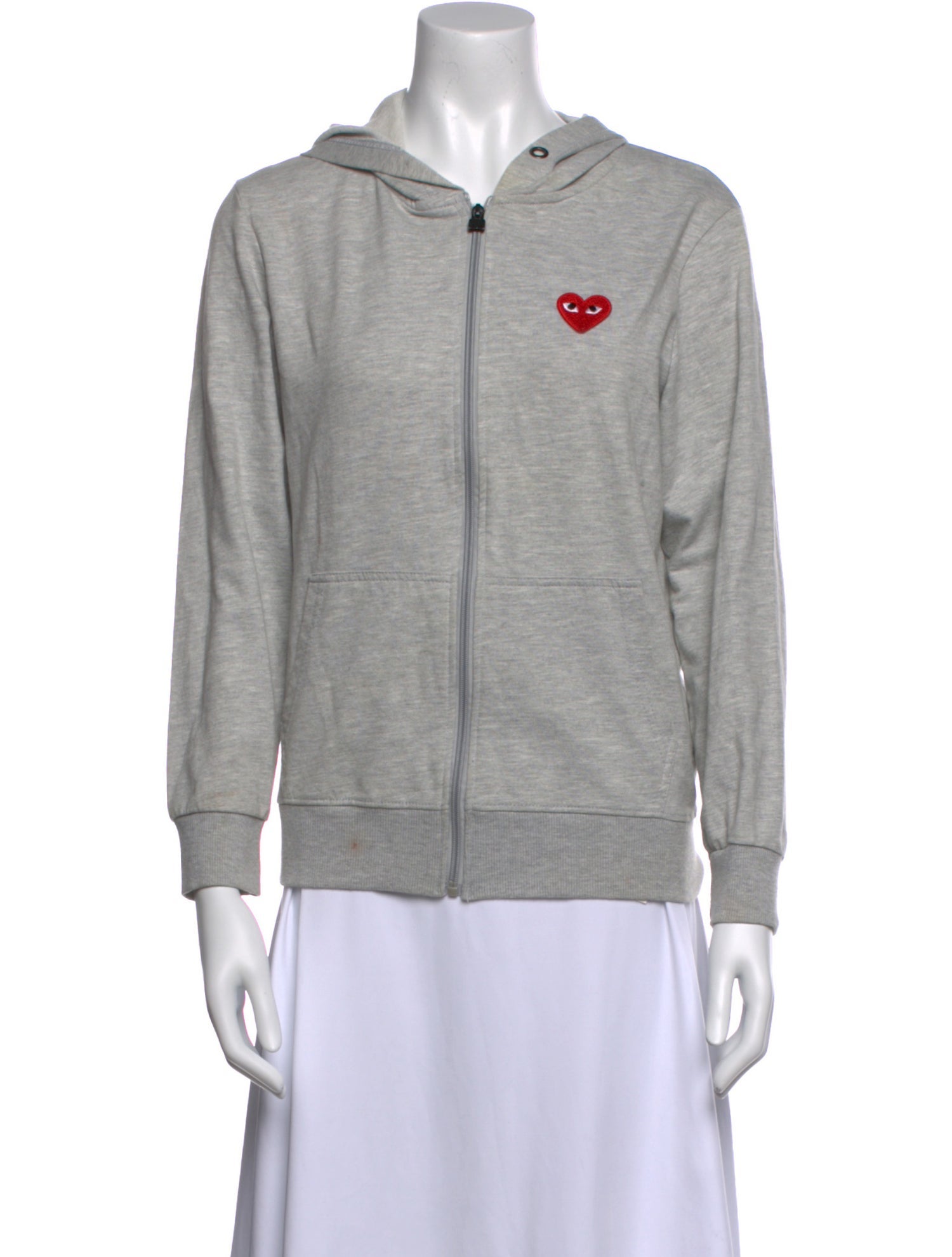 Comme des Garçons Play Crew Neck Long Sleeve Sweatshirt