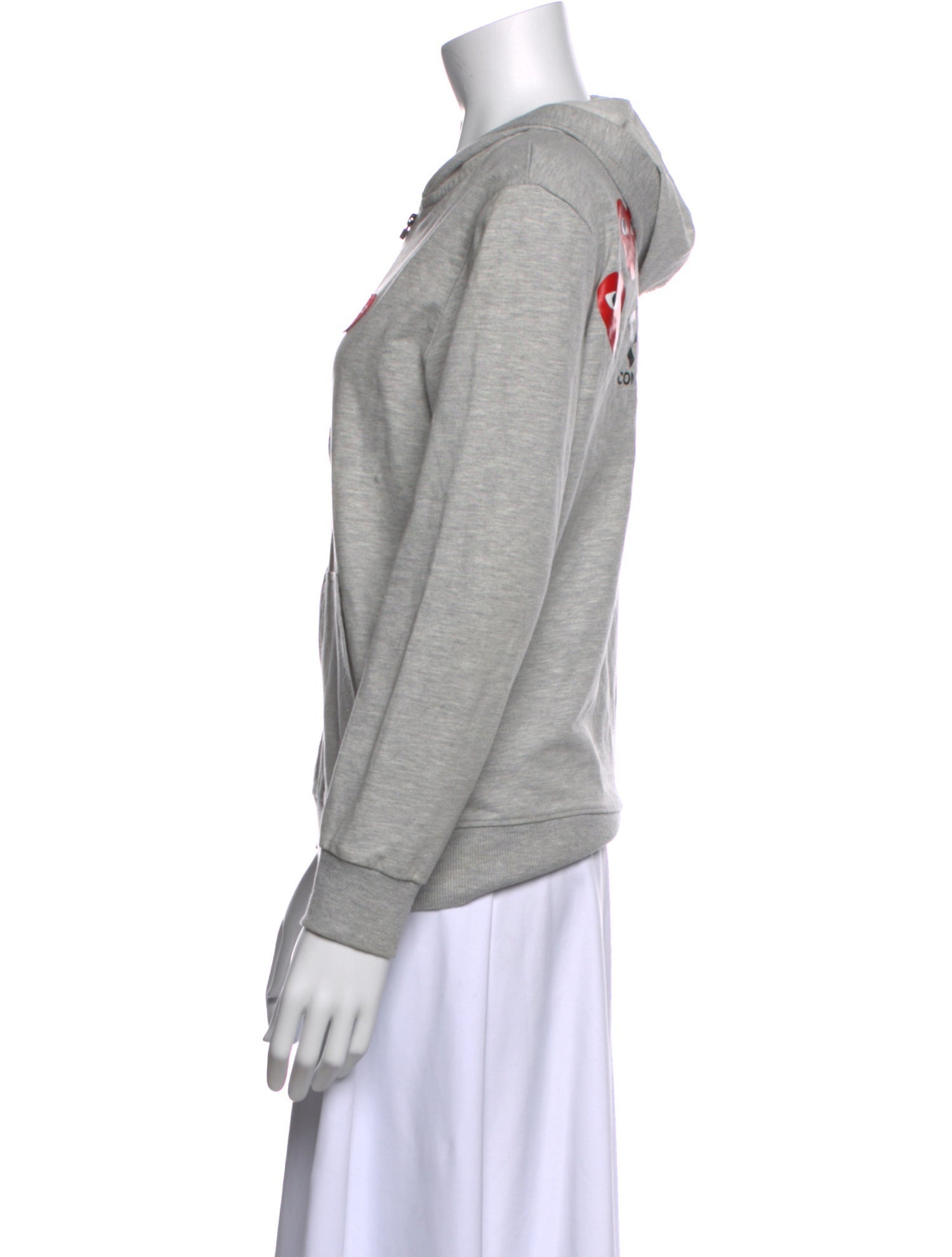 Comme des Garçons Play Crew Neck Long Sleeve Sweatshirt