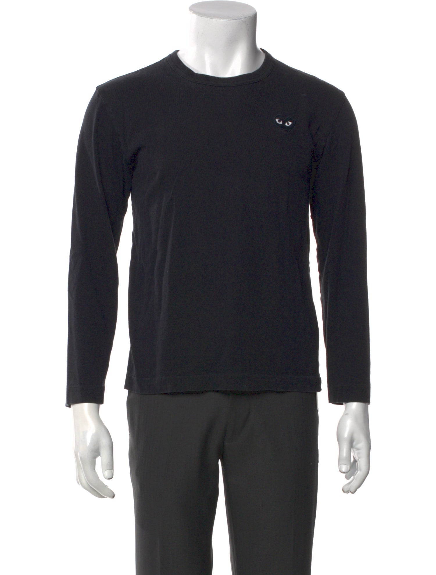 Comme des Garçons Play Crew Neck Long Sleeve T-Shirt