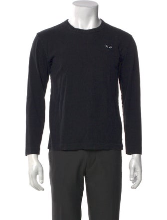 Comme des Garçons Play Crew Neck Long Sleeve T-Shirt