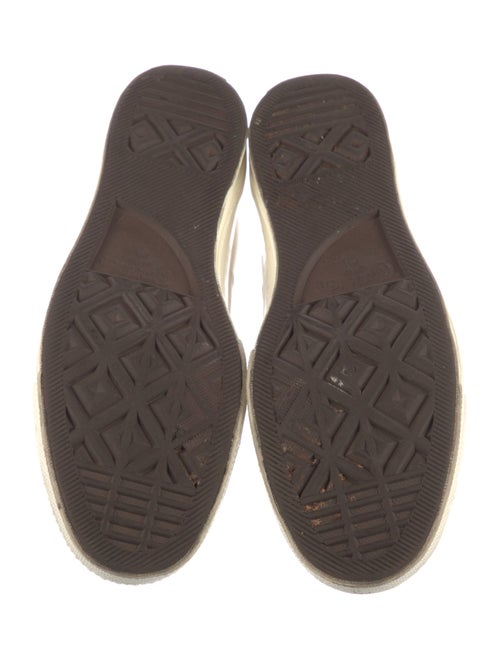 Comme des Garçons Play Canvas Graphic Print Sneakers