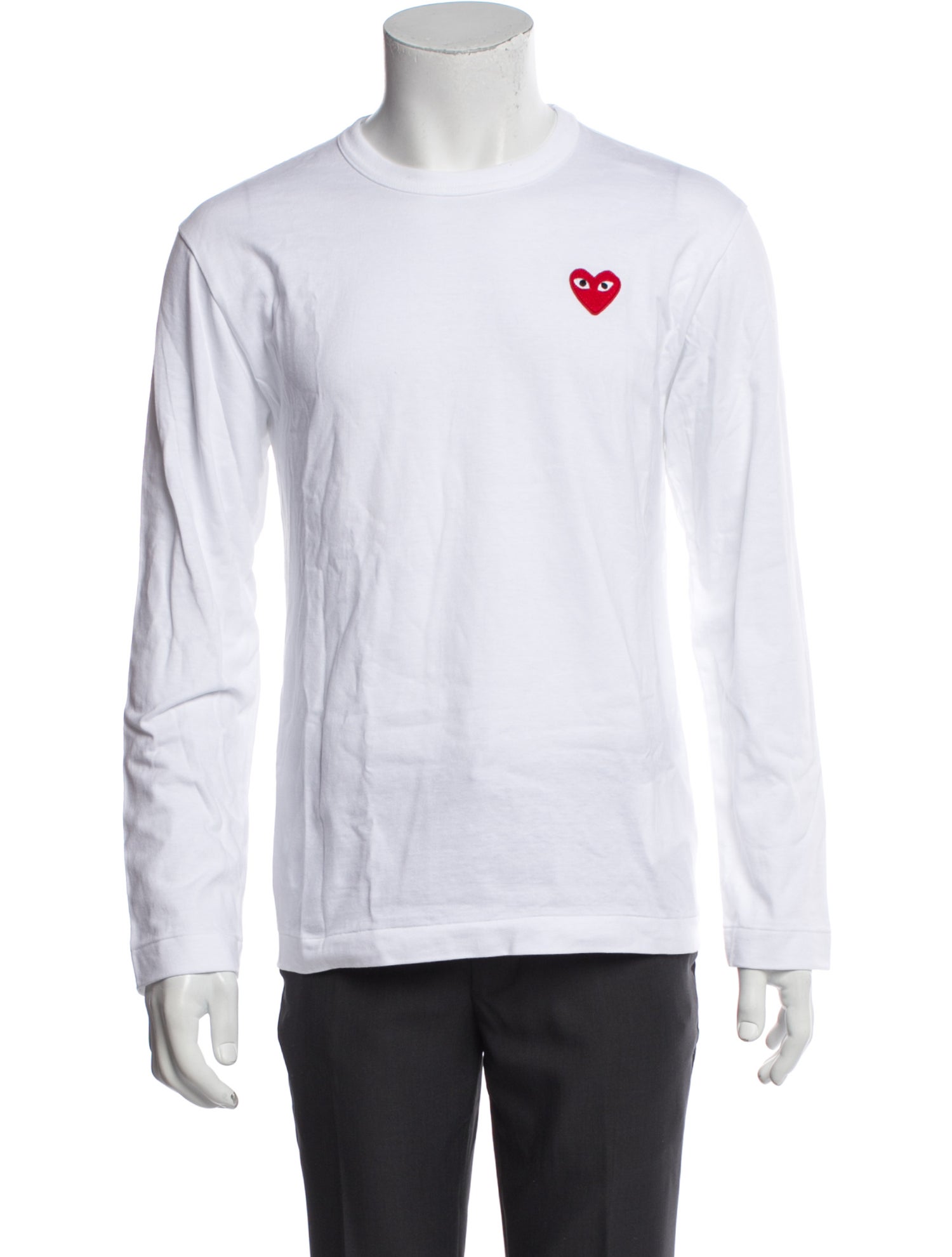 Comme des Garçons Play Graphic Print Crew Neck T-Shirt