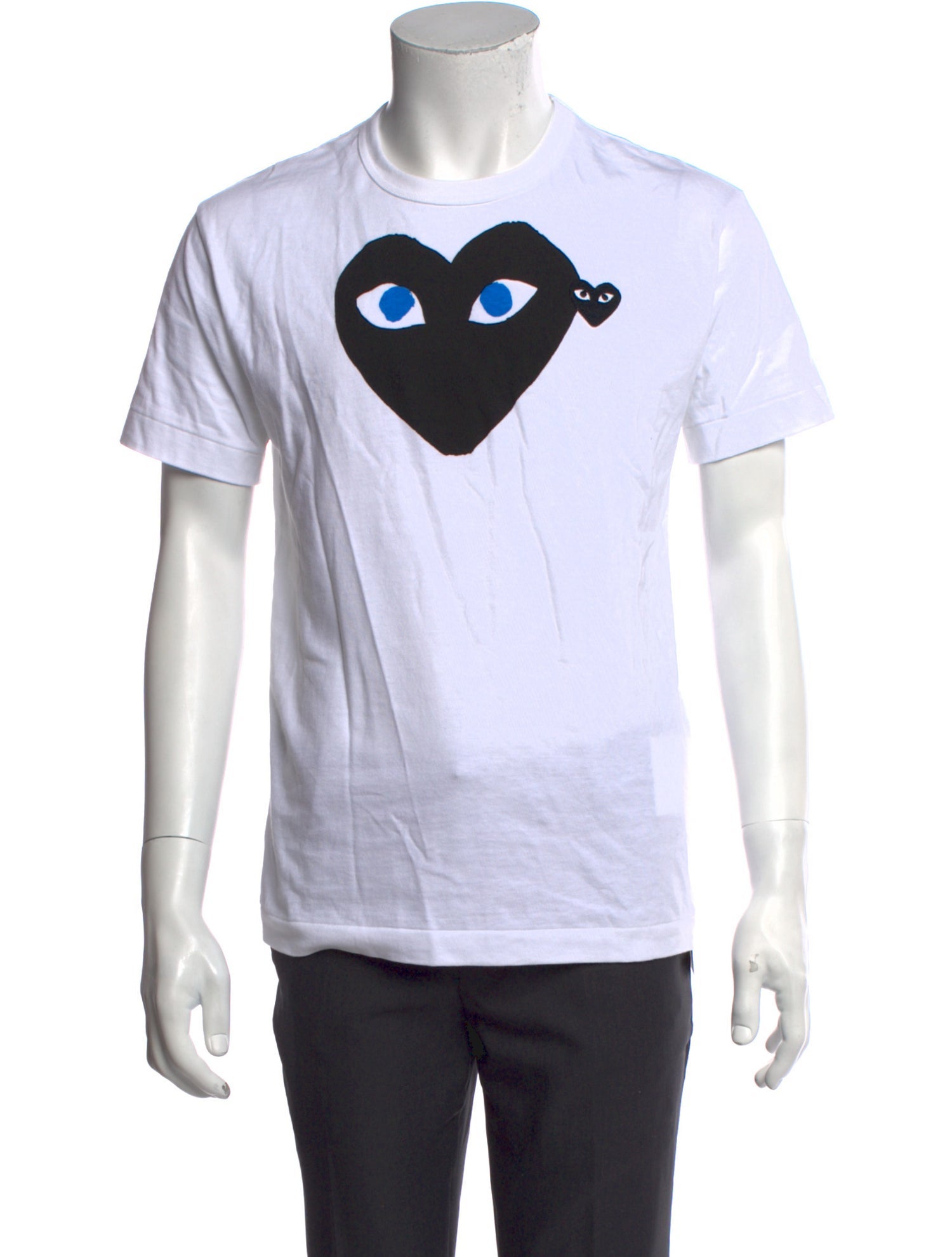 Comme des Garçons Play Graphic Print Crew Neck T-Shirt