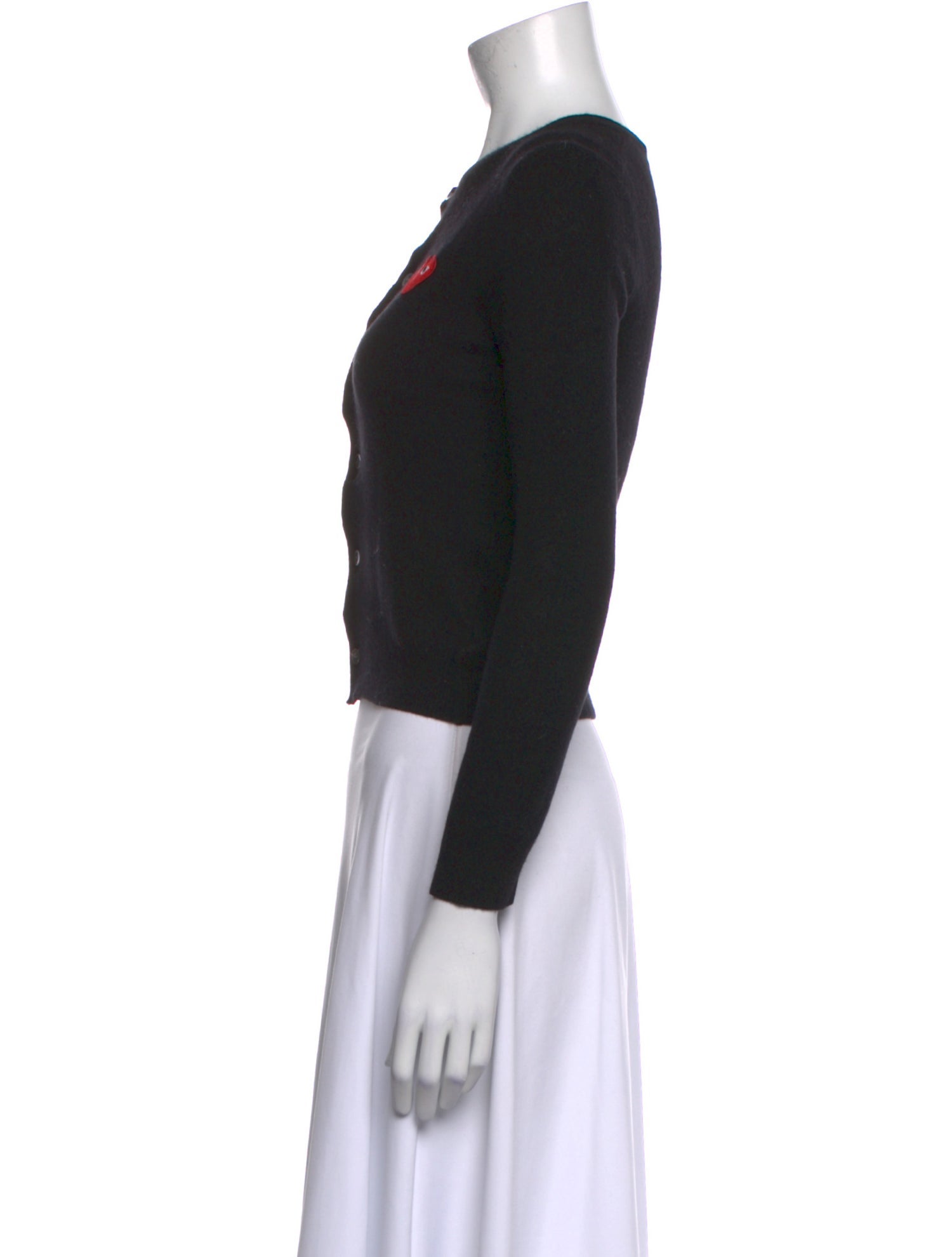 Comme des Garçons Play Wool Crew Neck Sweater