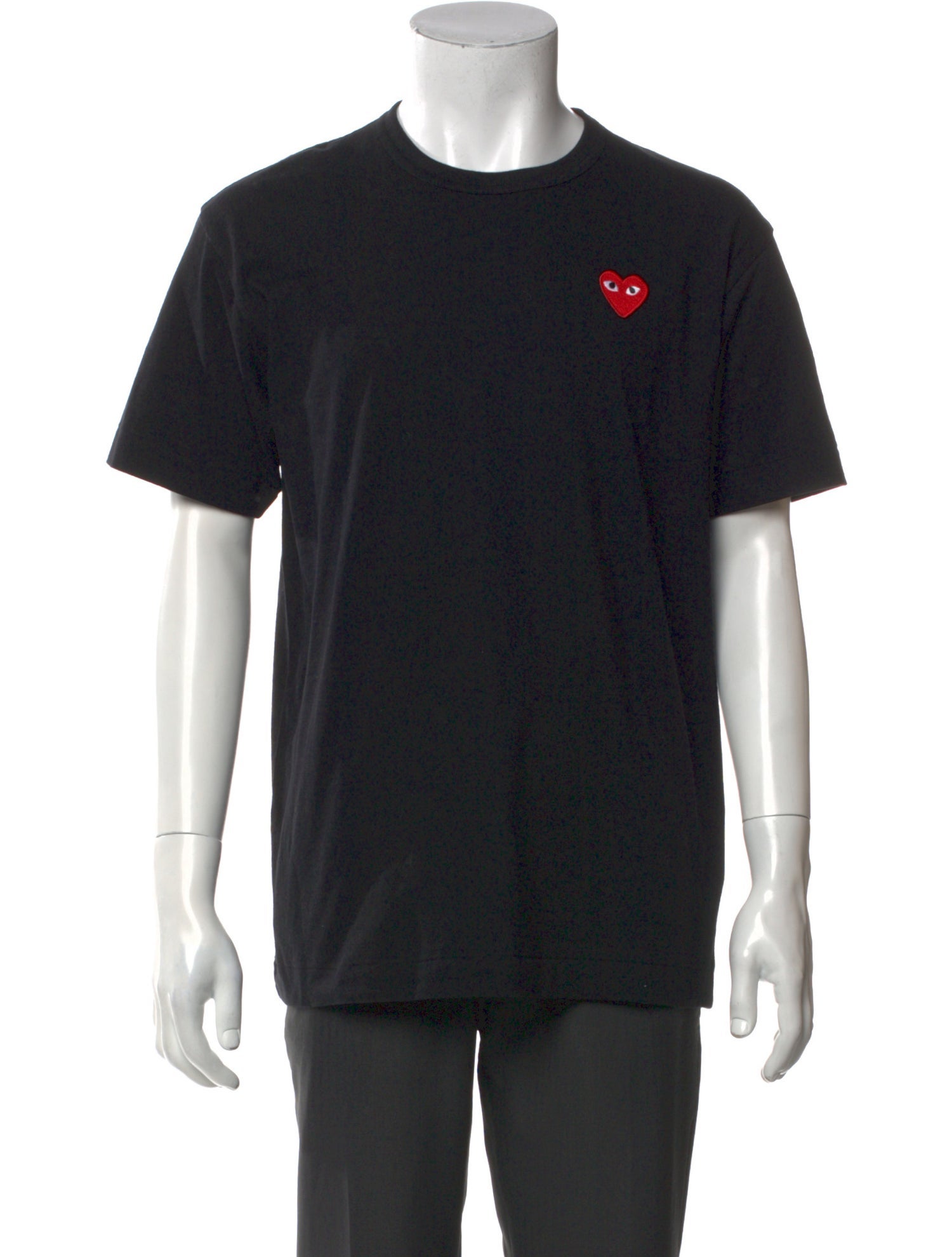 Comme des Garçons Play Crew Neck Short Sleeve T-Shirt