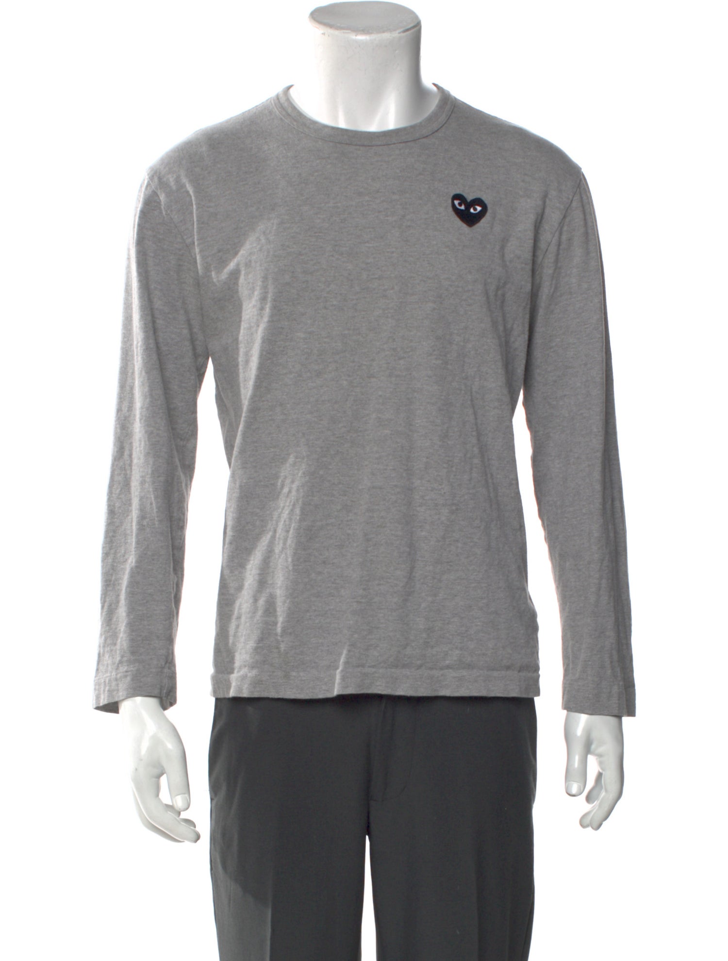 Comme des Garçons Play Crew Neck Long Sleeve T-Shirt