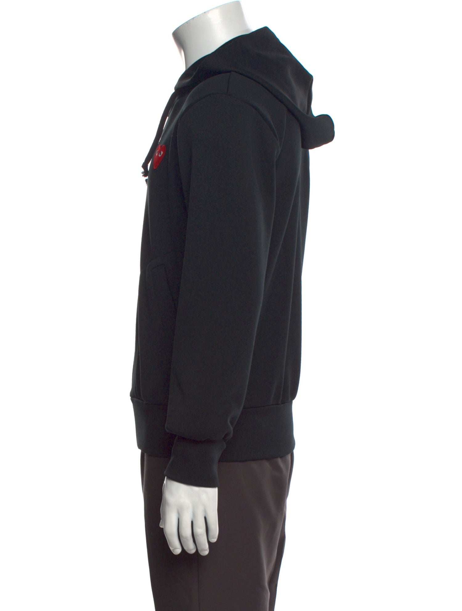 Comme des Garçons Play Crew Neck Long Sleeve Hoodie