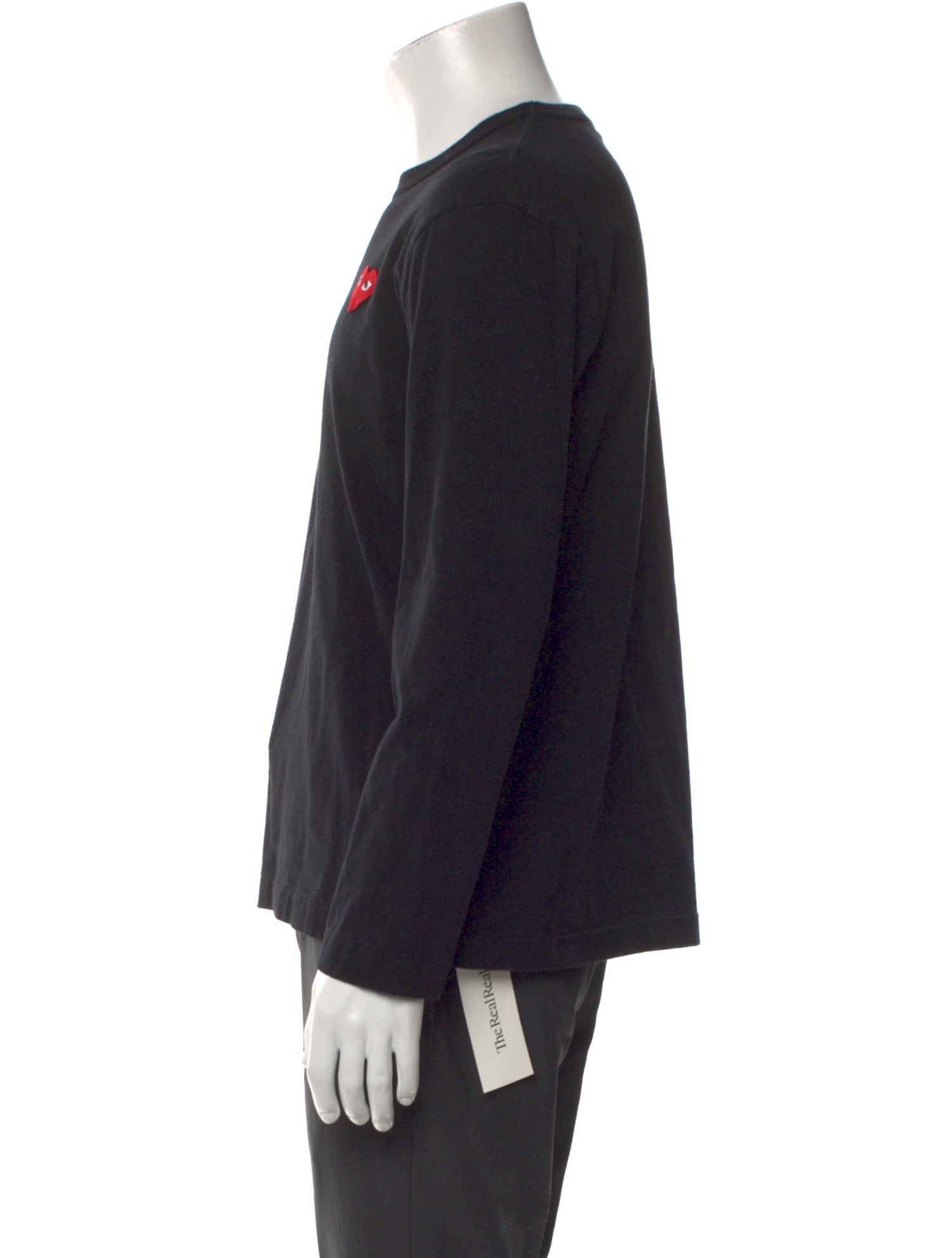 Comme des Garçons Play Crew Neck Long Sleeve T-Shirt
