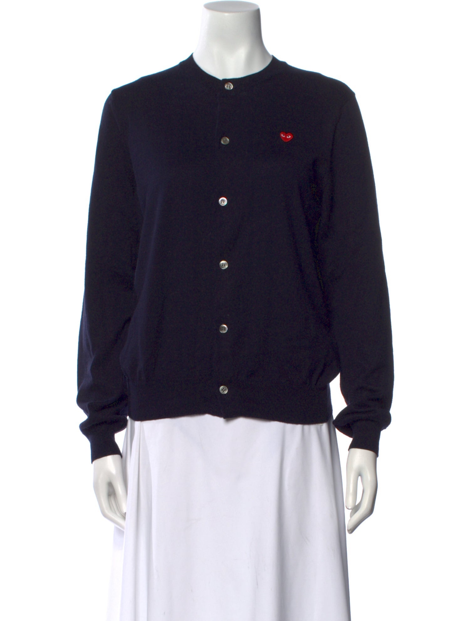 Comme des Garçons Play Crew Neck Sweater