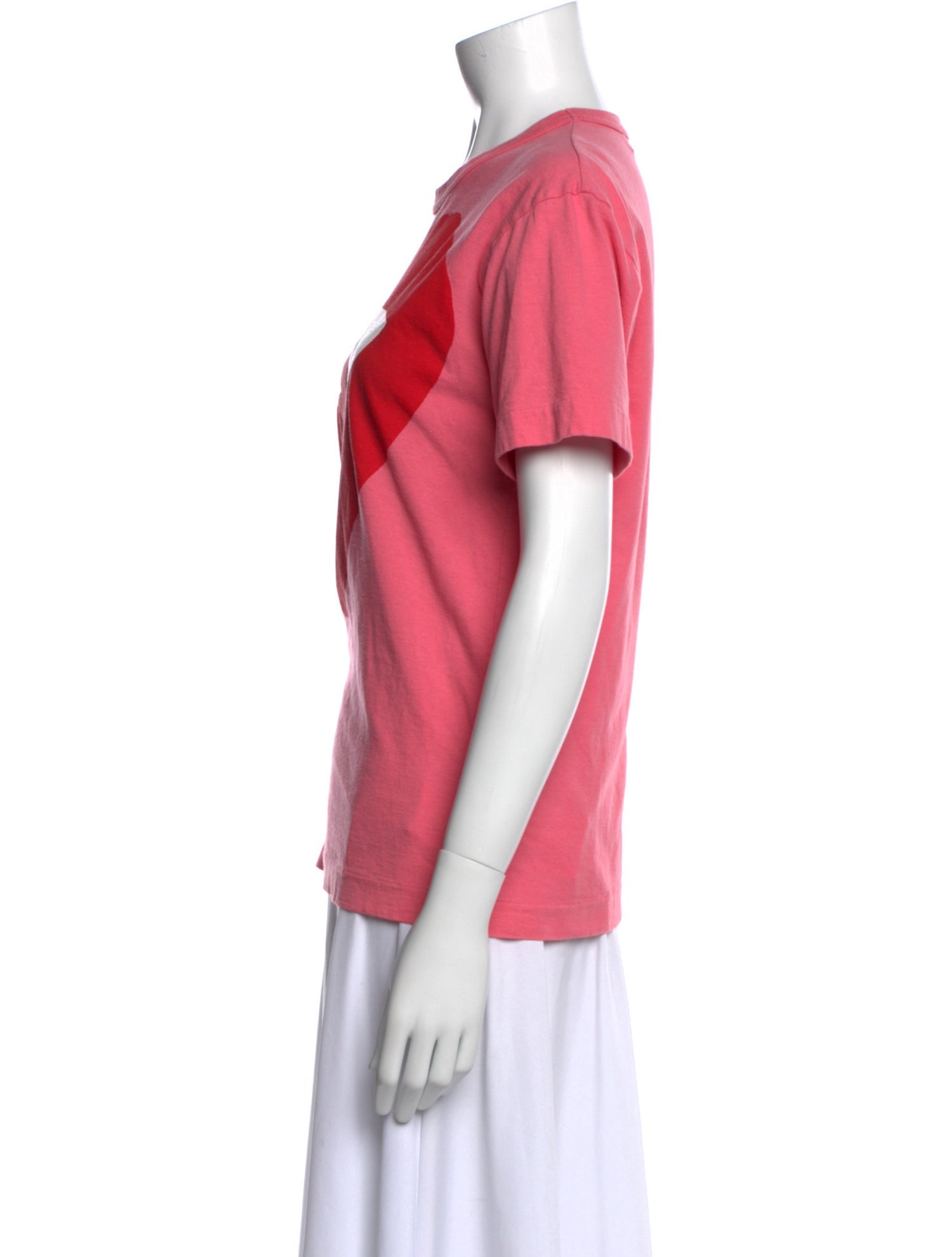 Comme des Garçons Play Graphic Print Crew Neck T-Shirt