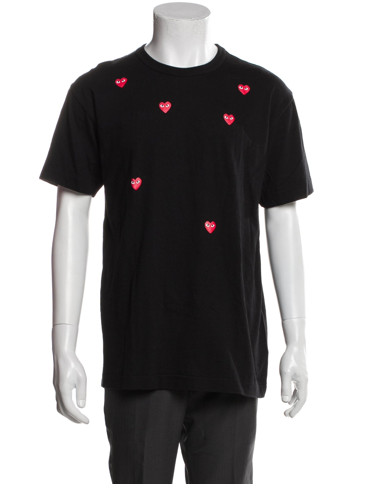 Comme des Garçons Play Graphic Print Crew Neck T-Shirt