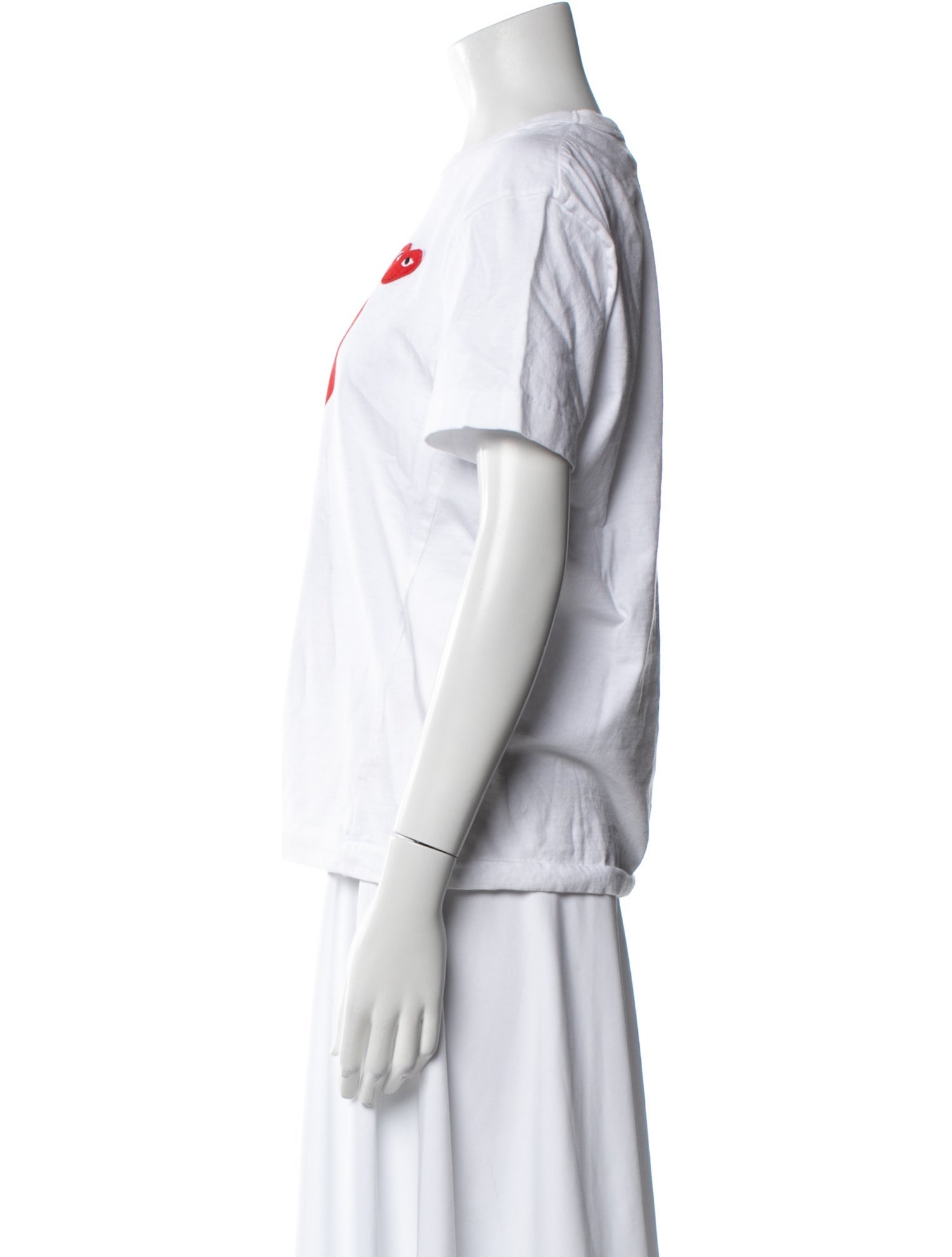 Comme des Garçons Play Graphic Print Crew Neck T-Shirt