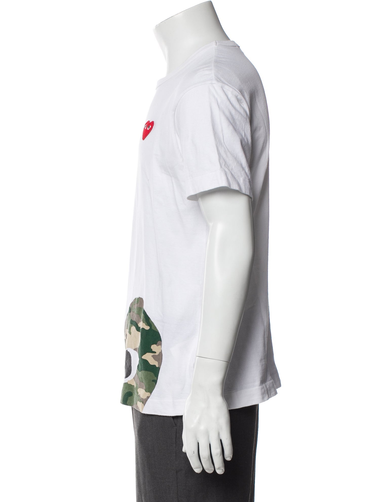 Comme des Garçons Play Graphic Print Crew Neck T-Shirt