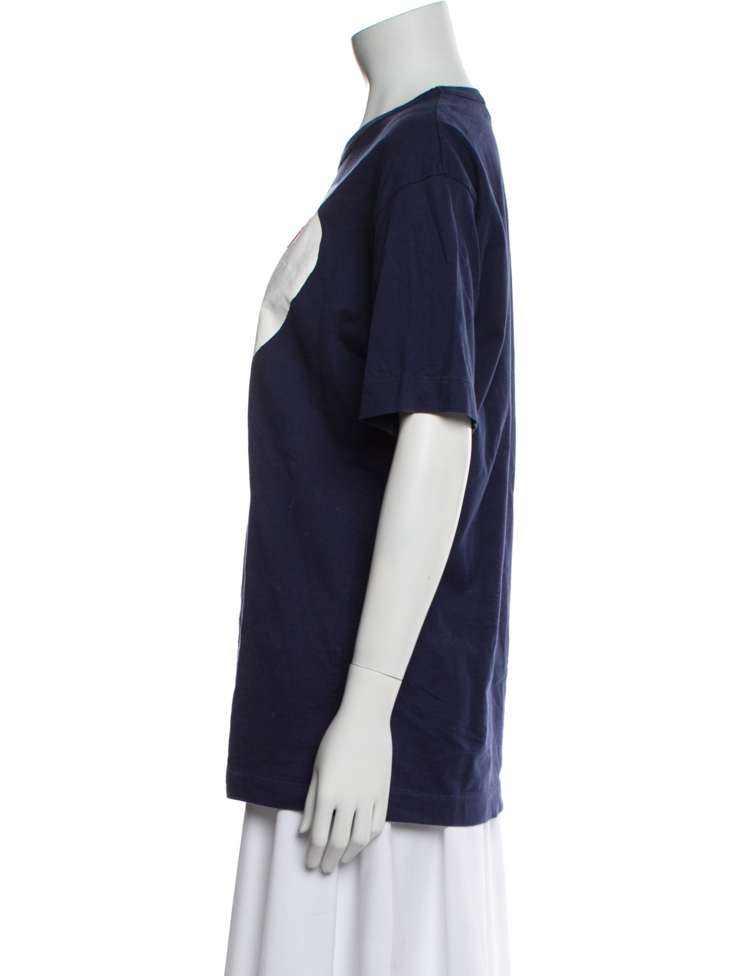 Comme des Garçons Play Graphic Print Crew Neck T-Shirt