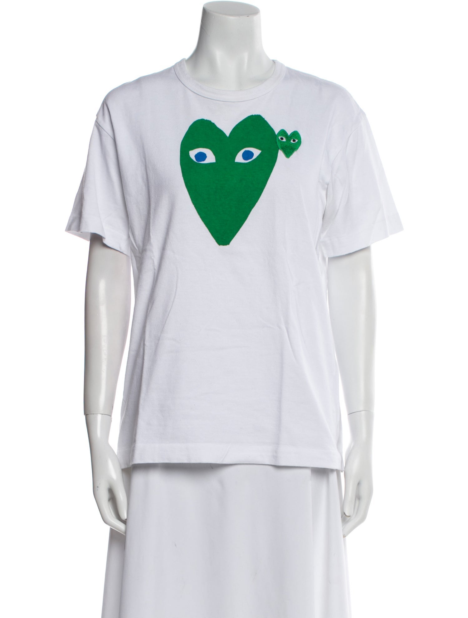 Comme des Garçons Play Graphic Print Crew Neck T-Shirt