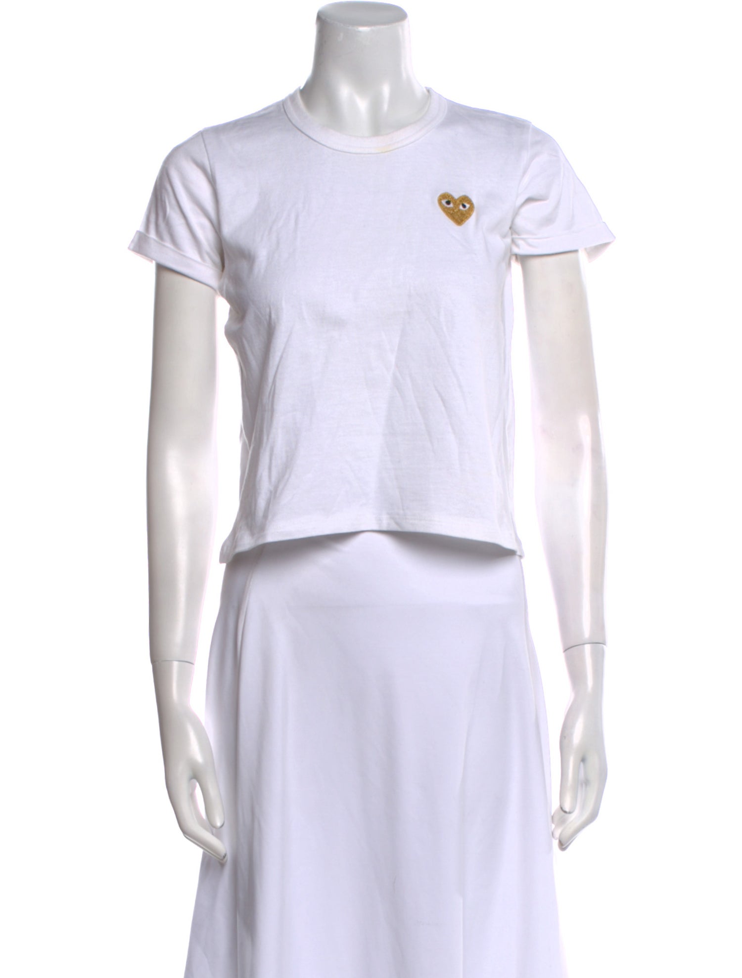 Comme des Garçons Play Crew Neck Short Sleeve T-Shirt