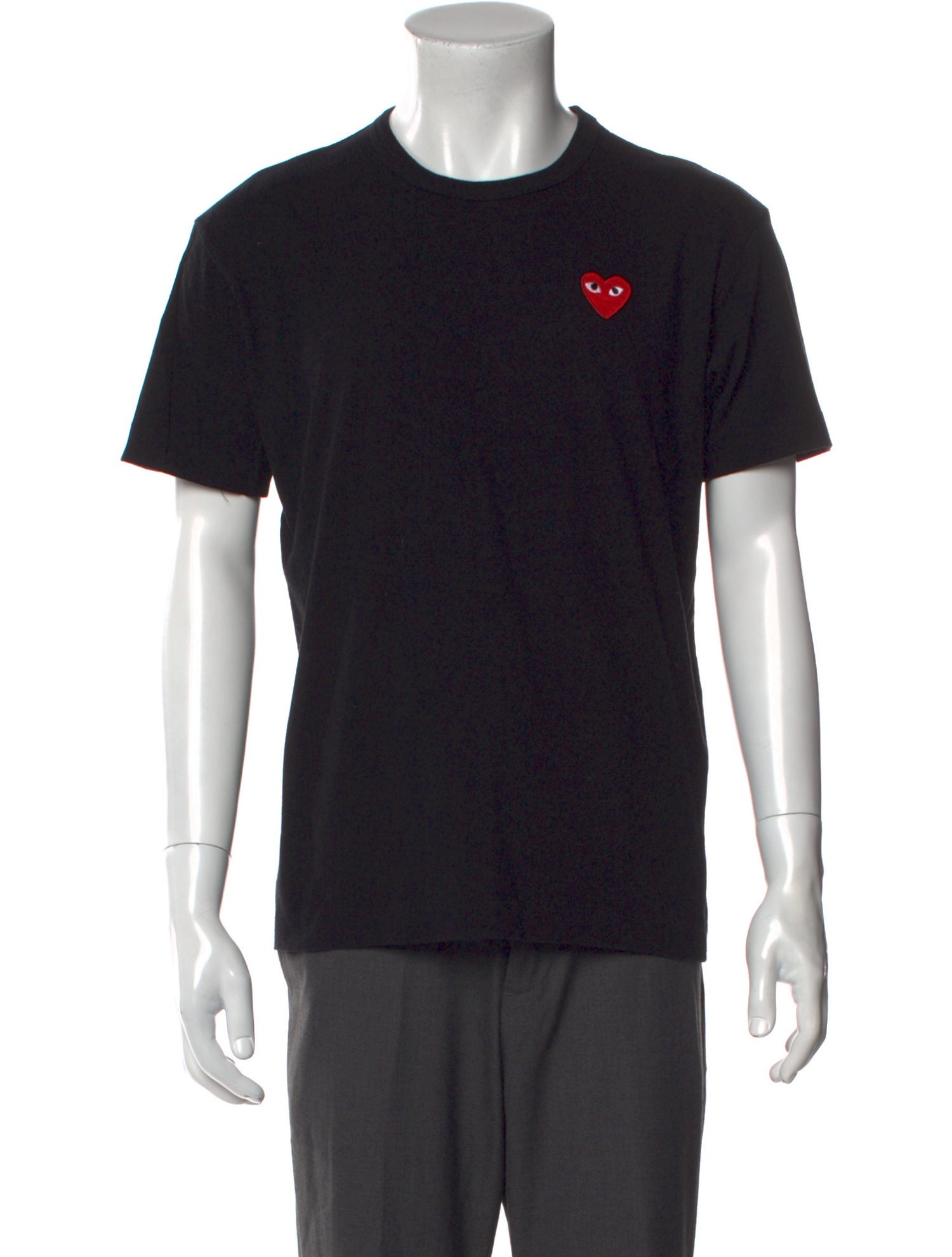 Comme des Garçons Play Graphic Print Crew Neck T-Shirt