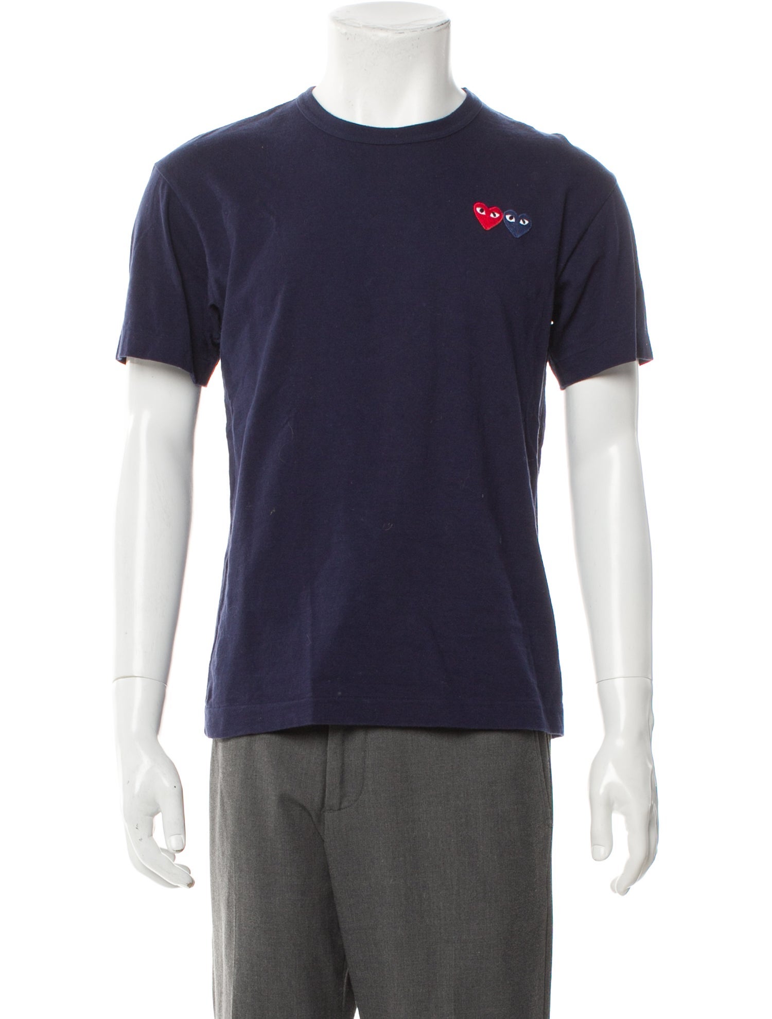 Comme des Garçons Play Crew Neck Short Sleeve T-Shirt