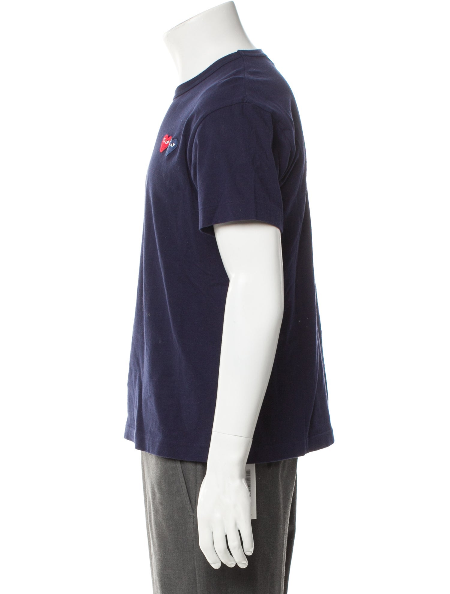 Comme des Garçons Play Crew Neck Short Sleeve T-Shirt