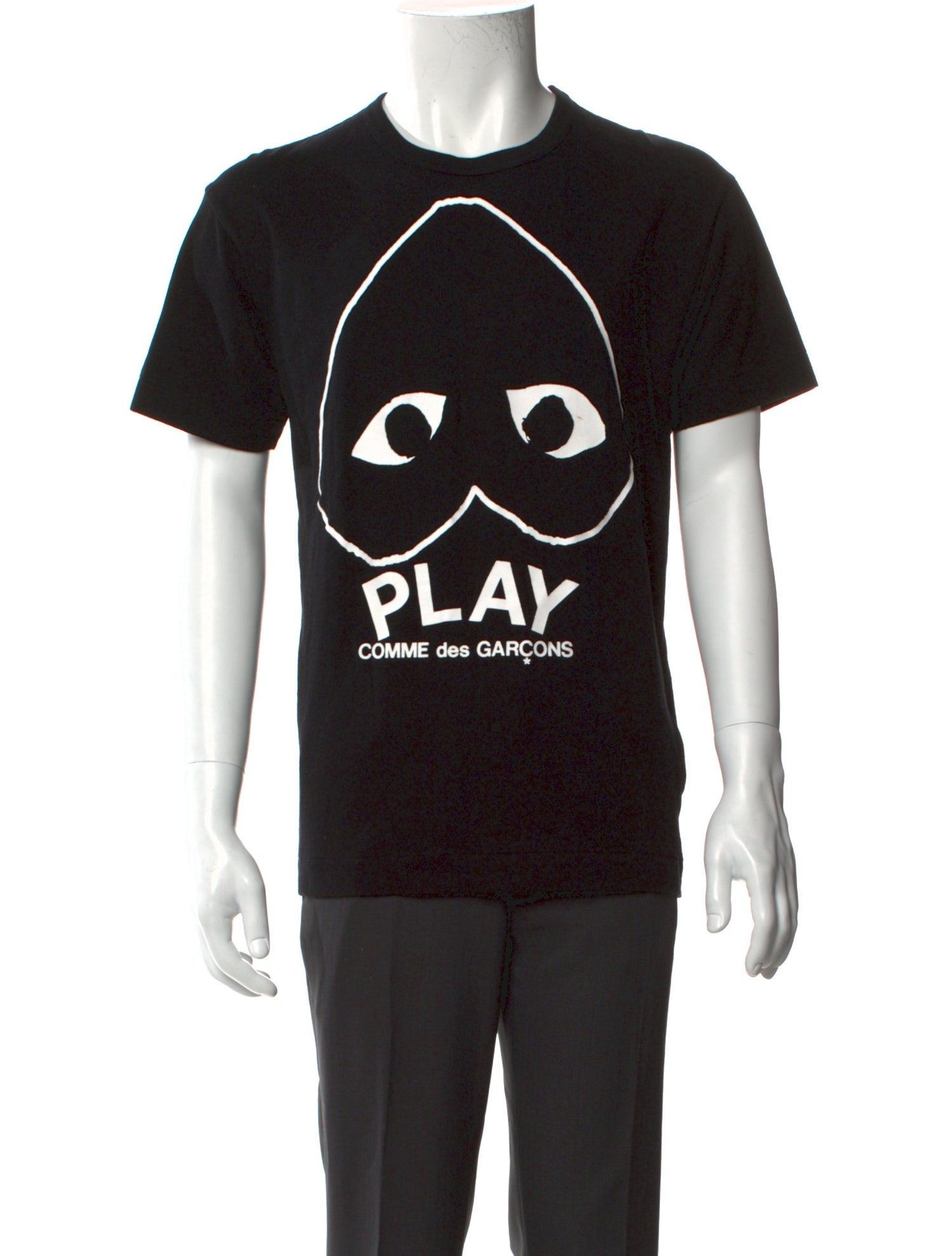 Comme des Garçons Play Graphic Print Crew Neck T-Shirt
