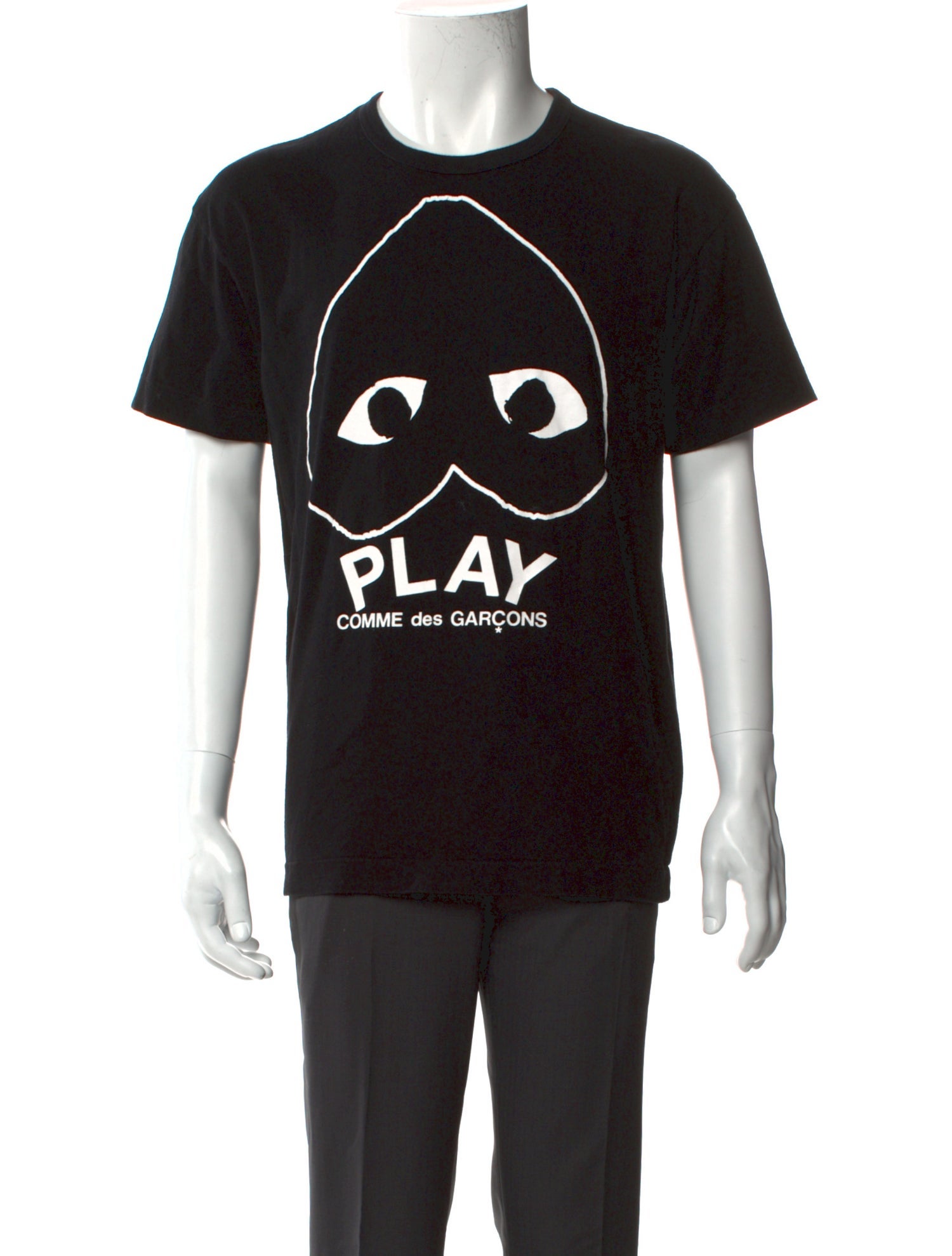Comme des Garçons Play Graphic Print Crew Neck T-Shirt