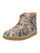 Clarks Originals X Aimé Leon Dore Leather Animal Print Lace-Up Boots