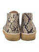 Clarks Originals X Aimé Leon Dore Leather Animal Print Lace-Up Boots